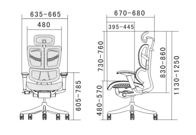 Fly ergonomic chairs HFYM01