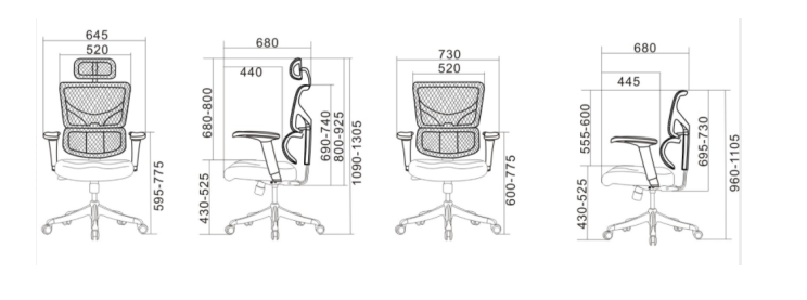 Sail ergonomic chairs SAE-MF01