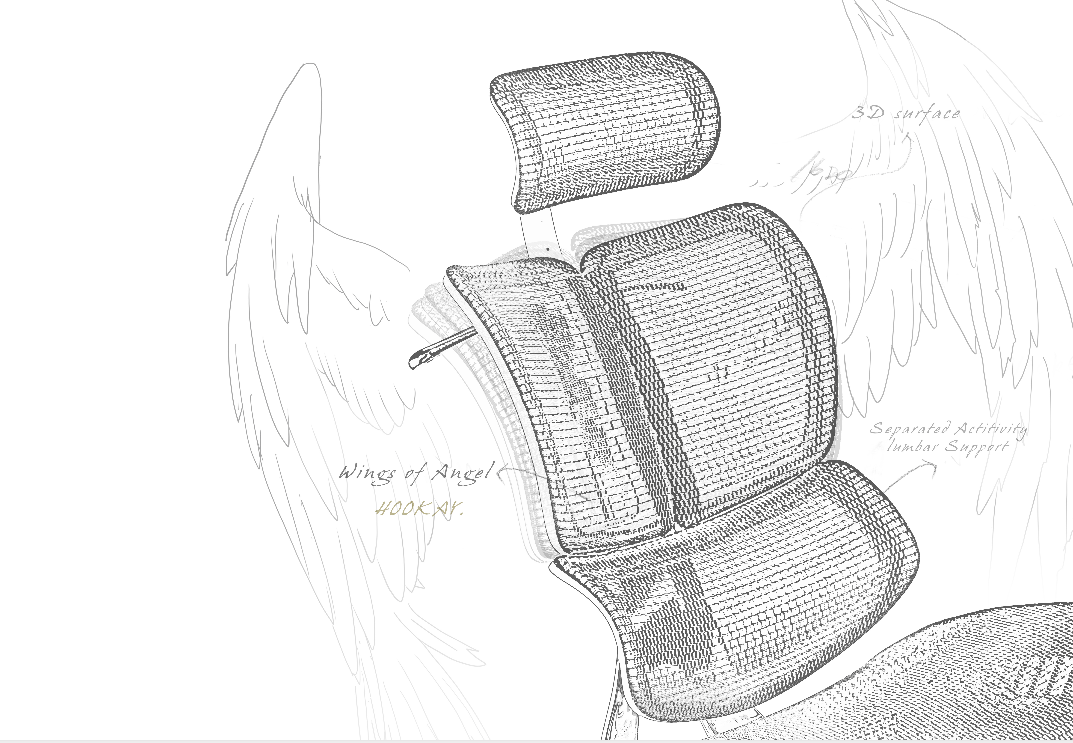 Fly ergonomic chairs RFYM01